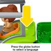 Fisher-Price Little People Toddler Toy Push & Play Tractor Push-Along Musical Farm Vehicle with 2 Figures for Pretend Play Kids Ages 1+ Years, Multilanguage Version view 3