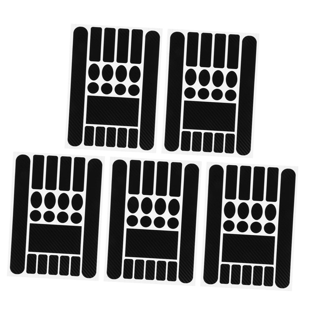 CORHAD 5sets Bike Protective Decals -Scratch Stickers for Mountain Frame and Chain Wear-Resistant