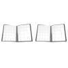 2Pack 250 Pockets 10 Pages Collection Supplies Holder Book for Collectors Collection Storage Box Case Album for Money Currency Pennies view 1