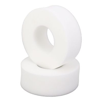 RC Crawler Insert, 1 Pair RC Car Tire Foam Insert Secure Support Elastic Shock Absorbing Tire Sponge Insert for RC Crawler Car (55MM)
