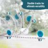 Gecko Run Marble Run Spinners Expansion Pack by Thames & Kosmos  Extra Stunt for Vertical Marble Run Starter Set; Fast, No-Mess Setup with Residue-Free Nano-Adhesive Pads for Hours of Creative Play view 4