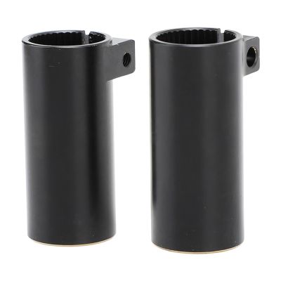 Xiuganpo RC Rear Axle Bushing, Easy to Install Rear Axle Sleeve Enhancing Simulation Black Coating for Replacement