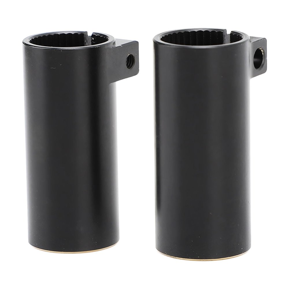 Xiuganpo RC Rear Axle Bushing, Easy to Install Rear Axle Sleeve Enhancing Simulation Black Coating for Replacement