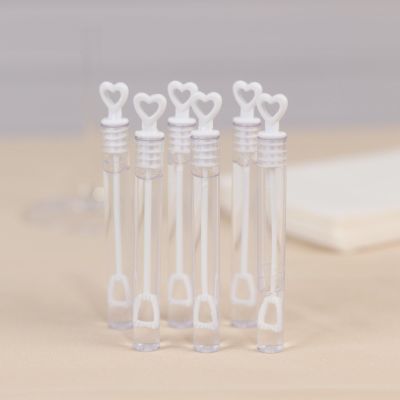 Efavormart Wholesale 48 Pack Heart Tube Bubbles Wedding Bridal Favor for Wedding, Anniversary, Engagement, Bridal, Celebration, Valentines Day, Family Reunion, and Gift for Couple Boy Girl