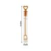 Efavormart 48 Pack Gold Heart Chemistry Tube Bubbles Bridal Wedding Shower Favor - 4" view 3