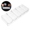 SKISUNO 4pcs Box Professional Poker Chip Holder Acrylic Chip Box Poker Game Accessory Reusable Case view 3