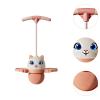 Menolana Pogo Jump Ball,High Jumping Toy, with Adjustable Handle, Jump Board for Toys Body Training Assistant, Pink view 4