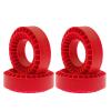 RC Car Parts for TRX4M for SCX24 for FCX24 AX24 1/18 1/24 RC Car Crawler 4pcs 1.0" Wheel Tires Silicone Rubber Insert Foam 55x20mm Upgrade Parts(Red) view 1