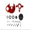 CNC Super Heavy Duty Clutch Bell Spur Gear Plate & Clutch Brace Kit for 1/5 Scale for HPI KM for Rovan for Ba-ja 5B 5T 5SC(Orange) view 1