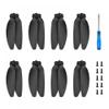 Compatible HS720G Drone Replacement Wings Fan Props Lightweight Spare Parts Accessories 2/4 Pairs(4 PAIRS) view 1