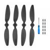 Compatible HS720G Drone Replacement Wings Fan Props Lightweight Spare Parts Accessories 2/4 Pairs(4 PAIRS) view 3