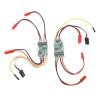 2 Motors Brushed ESC Two Way Bidirectional Waterproof 5A Differential ESC Electronic Speed Controller for RC Model Ships Tanks view 1
