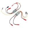 2 Motors Brushed ESC Two Way Bidirectional Waterproof 5A Differential ESC Electronic Speed Controller for RC Model Ships Tanks view 4