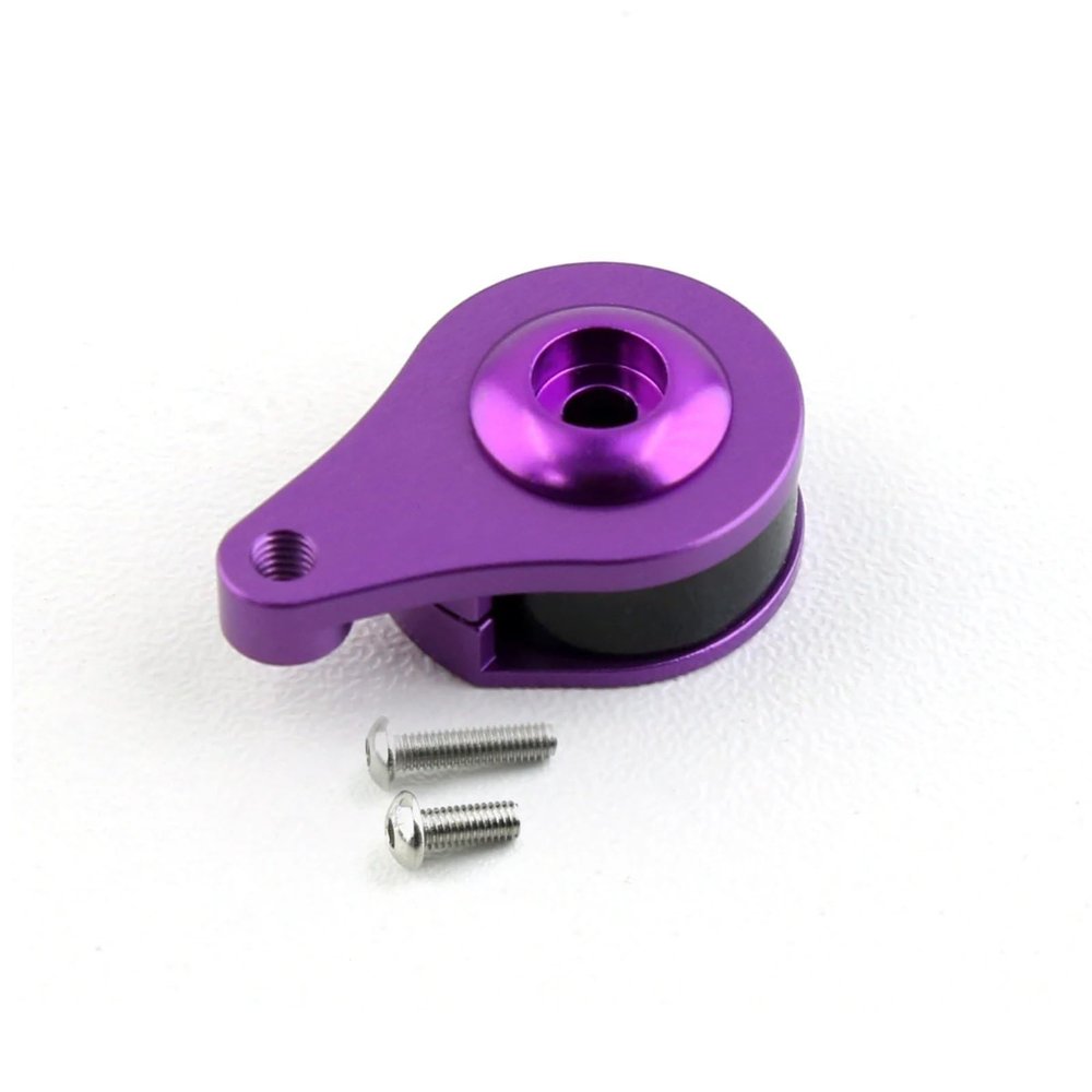 for for traxxas for TRX4 for TRX6 for Axial for Scx10 1/10 RC Crawler Car Upgrade Parts 25T Metal Steering Servo Arm Servo Horn RC Upgrade Accessories(Purple)