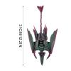 3D Printed Horror Flying Dragon Model, Cool Hinged Flying Dragon Statue 12.2 Inch, Movable Joints, Anxiety Relief 3D Gift Suitable for Desktop Decoration view 2