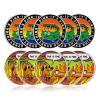 10Pcs Cartoon Style Dumpster Fire Coin, Dumpster Fire Challenge Coin - Funny Office Desk Accessories - Novelty Coins Pocket Token - Inspirational Office Gifts for Men Women view 1
