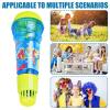Echo Microphone for Kids, Toddler Voice Amplifying Microphone, Voice Amplifying Toy Microphone, 24cm/9.45 Inches, Kids Communication Microphone, Retro Microphone for Kids view 3