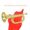 Brass Trumpet School Band Orchestras Kids Bugle With Mouthpiece Musical Instruments Beginners Big Strides Spanish Bugle view 2
