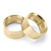 147g Brass Wheel Weights Inner Beadlock Rings Fit 2.2" Wheel Rim for 1/10 RC Crawler Car(2PCS) view 1