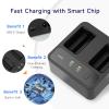 Drone Fast Charger Hub for DJI Mini 3 4 Pro Fly More Combo 72W Dual-Port Charging Station with Display Discharge Storage Mode USB-C Output (Not Compatible with Mini 4k) view 4
