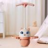 Colaxi Pogo Jump Ball, High Jump Toy with Adjustable Handle,Bouncing Ball Jump Board, for Games Playground Fitness Body Training, Pink view 3