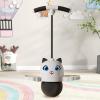 Colaxi Pogo Jump Ball, High Jump Toy with Adjustable Handle,Bouncing Ball Jump Board, for Games Playground Fitness Body Training, White view 3
