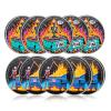 10Pcs Sunglasses Skeleton Dumpster Fire Coin, Forging Steel Dumpster Fire Challenge Coin - Funny Office Desk Accessories - Novelty Coins Pocket Token - Inspirational Office Gifts for Men Women view 1