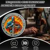 10Pcs Knights Dumpster Fire Coin, Knight's Sword Dumpster Fire Challenge Coin - Funny Office Desk Accessories - Novelty Coins Pocket Token - Inspirational Office Gifts for Men Women view 2
