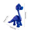 3D Printed Dragon Model, Cool Hinge Cute Dragon Statue 5.91 Inch, Movable Joints, Anxiety Relief 3D Gift Suitable for Desktop Decoration view 2