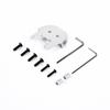 For D Phantom 3 4Pcs Motor Mount Base Protector Guard Cover Aluminum Reinforcement Plates Anit-Crack Anti-crush Kit toy replaceable parts RC(4pcs Silver) view 2