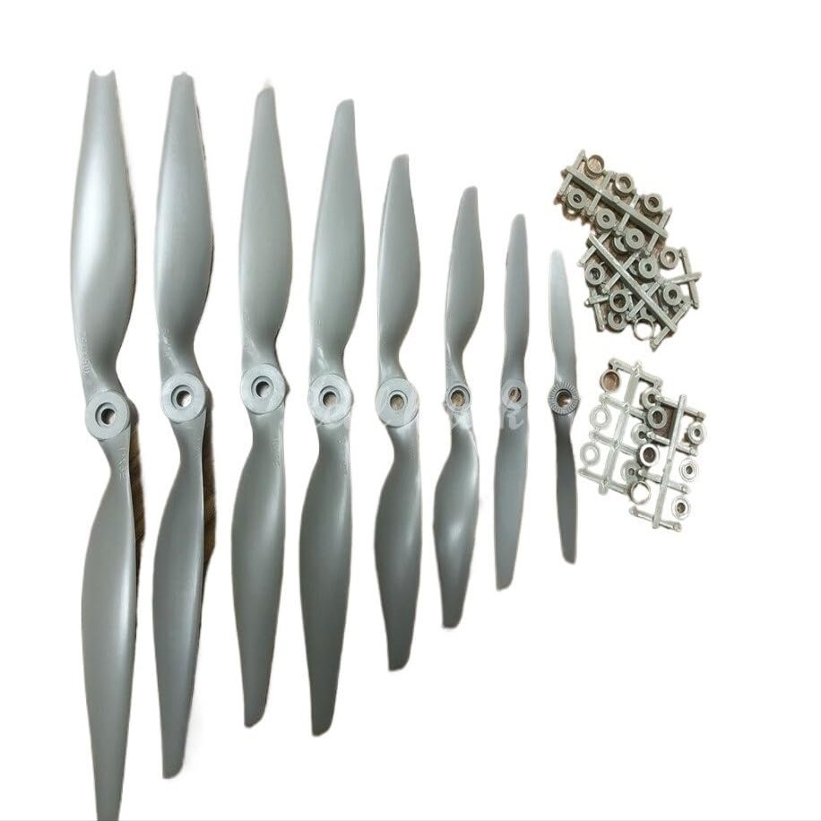 2pcs 4.75x4.75/5x5/6x4/7x5/8x4/8x6/9x4.5/9x6/10x5/10x7/11x5.5/11x7 Nylon glass fiber electric propeller RC Model Replace APC toy replaceable parts RC(8x6 2pcs)
