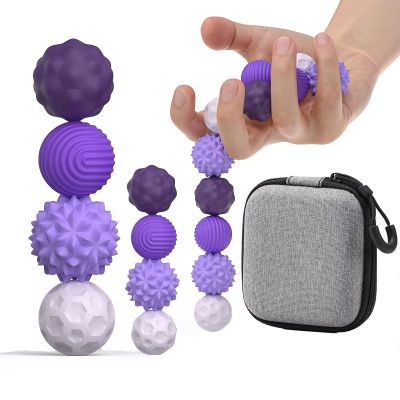 8 Pack Silicone Magnetic Fidget Balls, Fidget Toys Adults & Teen, Quiet Office Desk Toys with TexturesAnxiety Figette Sensory Toy ADHD ToolFingears Figet Stress Gifts for Teens (Large & Small Sizes)