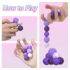 8 Pack Silicone Magnetic Fidget Balls, Fidget Toys Adults & Teen, Quiet Office Desk Toys with TexturesAnxiety Figette Sensory Toy ADHD ToolFingears Figet Stress Gifts for Teens (Large & Small Sizes) view 3