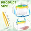 Halloscume 4 Pack Insect Bug Viewer Kit for Kids with Tweezers Explorer Outdoor Set Bug Catcher Containers for Insects Magnifying Insect Box Observation Science Nature Exploration Collecting(Bright) view 2