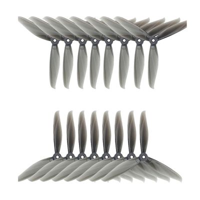 16pcs/lot 7040 7 Inch 3 Propeller 8 CW 8 CCW for RC Drone FPV Racing Quadcopter DIY Accessories Parts toy replaceable parts RC(Gray)