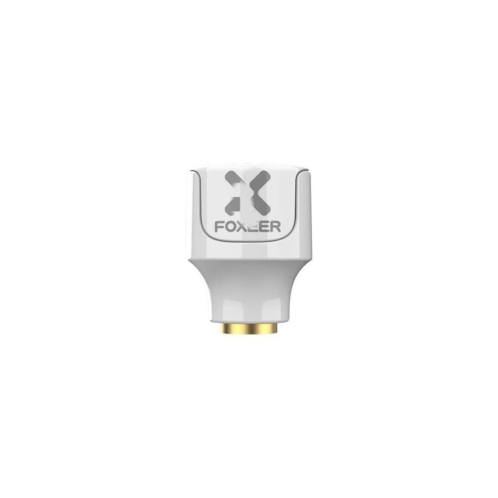 For Foxeer Lollipop 4 For Stubby ant 2.6DBi 5.8G RHCP LHCP FPV SMA RPSMA Micro Mushroom Receiver ant For FPV RC Drone Goggle toy replaceable parts RC(1PC LHCP White SMA)
