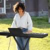 88 Key Piano Keyboard Beginner Electric Piano with Full Size Semi Weighted Keys Electric Piano with Sustain Pedal, Power Supply, Stand, Carrying Bag, Headphone Black view 2