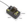 FGr4B 2.4G 4CH Receiver PWM/PPM/i-Bus/S.Bus Output 3.5-9V AFHDS 3 for RC Car Boat Transmitter for Flysky PL18 Paladin EV NB4 NB4 Lite Remote view 2