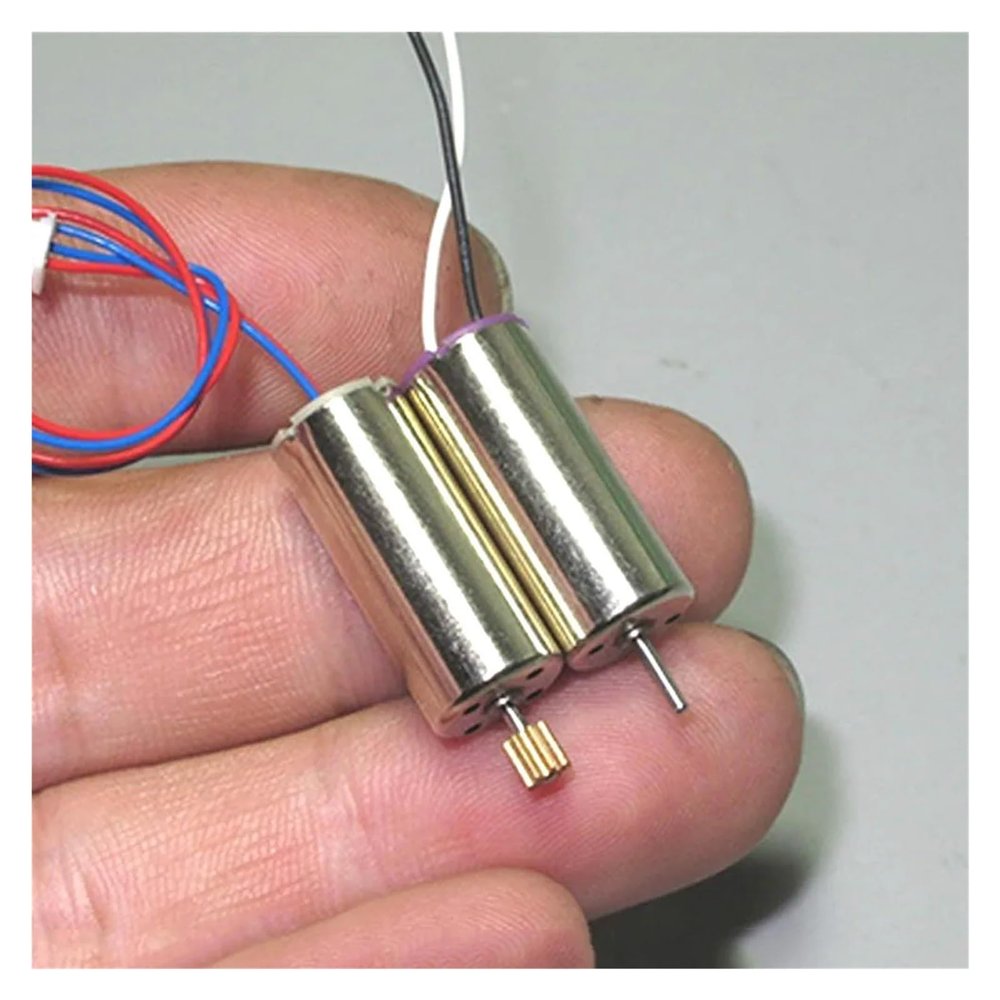 DC 3.7V 512000RPM 8520 Coreless Electronic Starter NdFeB W/0. 8T Gear for 1S Rc Quadcopter DIY Airplane Spindle Electronic Starter