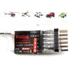 GAOSHA R6DS 2.4GHz Remote Control Receiver 6/10 Channels SBUS//PPM for Fixed Wing AT9S/AT9S /AT10/AT10II Transmitter view 2