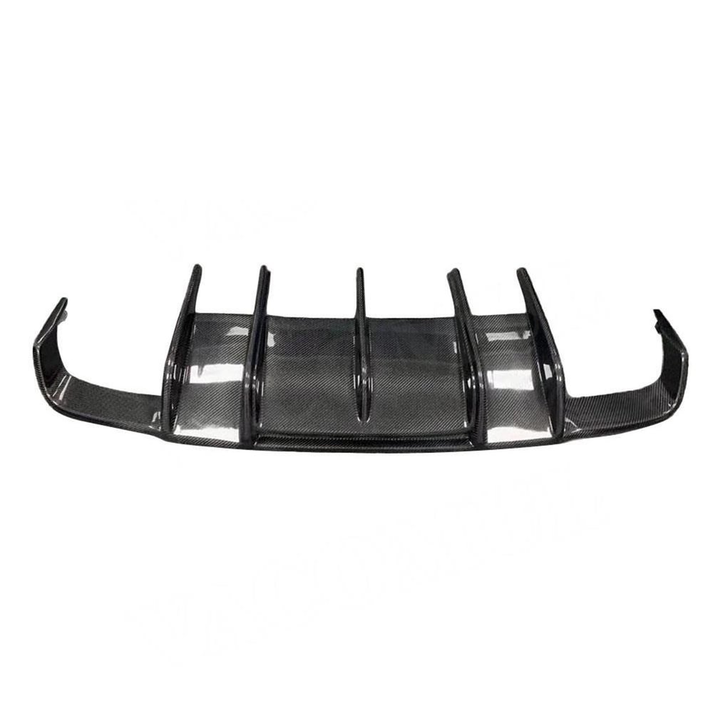 Carbon Fiber Car Rear Bumper Lip Spoiler Diffuser Compatible for E Class W212 E400 E500 E63 AMG Sport 2011-2013 FRP Rear Lip