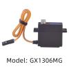 2pcs 4pcs 17g 6kg Torque Digital Servo Metal Gear High Speed Motor for 1/18 1/12 Scale Helicoper Airplane Car Boat Robot(4pcs 180 Degree) view 3