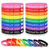 JUNEBRUSHS 42pcs Kindergarten Preschool Graduation Silicone Bracelets Party Favors Rubber Wristbands Supplies for Class of 2026 Graduation Kindergarten Preschool Party Favors Accessories view 1
