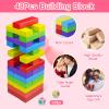 rytopt 48Pcs Super Naughty Block Tower Game, Valentine Tumbling Tower Stacking Blocks Game, Couples Games, Valentines Day Gifts for Him, Funny Challenges view 3