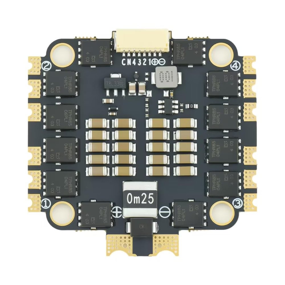 AERO SELFIE 60A 4IN1 ESC 8 bit for FPV Drones Compatible with 2S-6S LiPo Batteries, Lightweight 13.8g, High-Performance, Stalling Protection, PWM, DSHOT, ONESHOT Supported