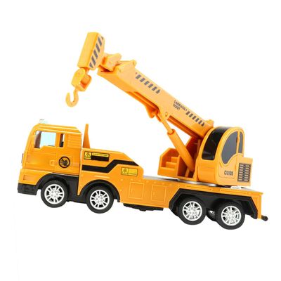 FOYTOKI Delicate Simulation Crane Model Attractive Desktop Ornament for Boys and Girls Decoration Chic Design for Home Office Kindergarten and Stores
