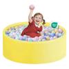 Zedachica Ball Pit for Toddlers 35.43''x11.81 Baby Ball Pits Soft Memory Foam Ball Pit Round Kids Play Ball Pool Ideal Gift for Girls and Boys (Yellow, NO Balls) view 1