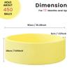 Zedachica Ball Pit for Toddlers 35.43''x11.81 Baby Ball Pits Soft Memory Foam Ball Pit Round Kids Play Ball Pool Ideal Gift for Girls and Boys (Yellow, NO Balls) view 3