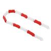 Rc Road Barrier Rc Race Track Barrier 50Pcs Rc Road Track Barriers 1/18 Rc Car Drifting Racing Field Fence Roadblocks for Remote Control Car Accessories Red and White view 3