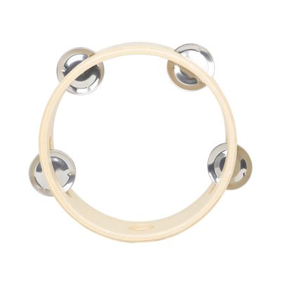 6Inch Wood Tambourine Metal Single Row Tambourine For Kids Tambourine For Adults Hand Held Tambourine